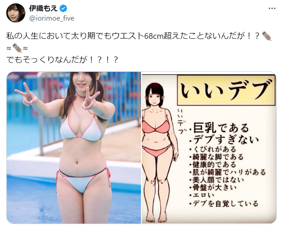 伊織もえのXから