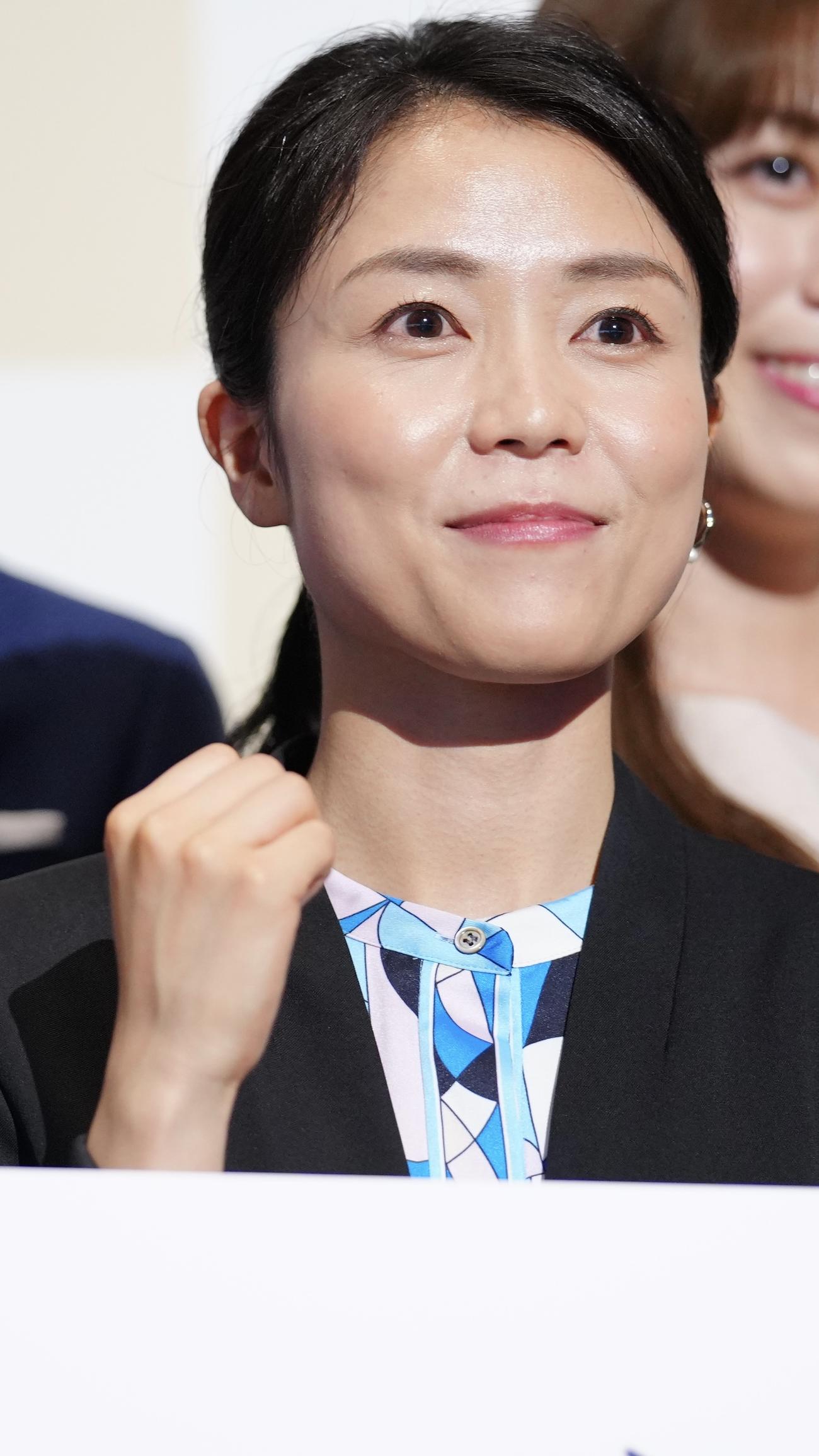 NHK中山果奈アナウンサー（2024年5月22日撮影）