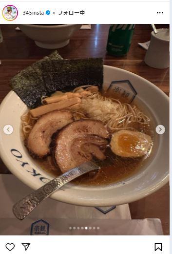 指原莉乃のインスタグラムから