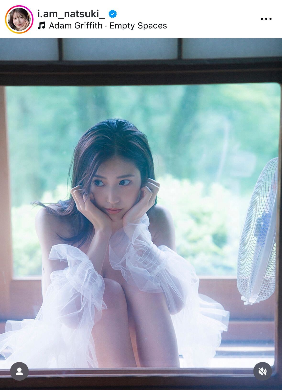 阿部なつきのインスタグラムから