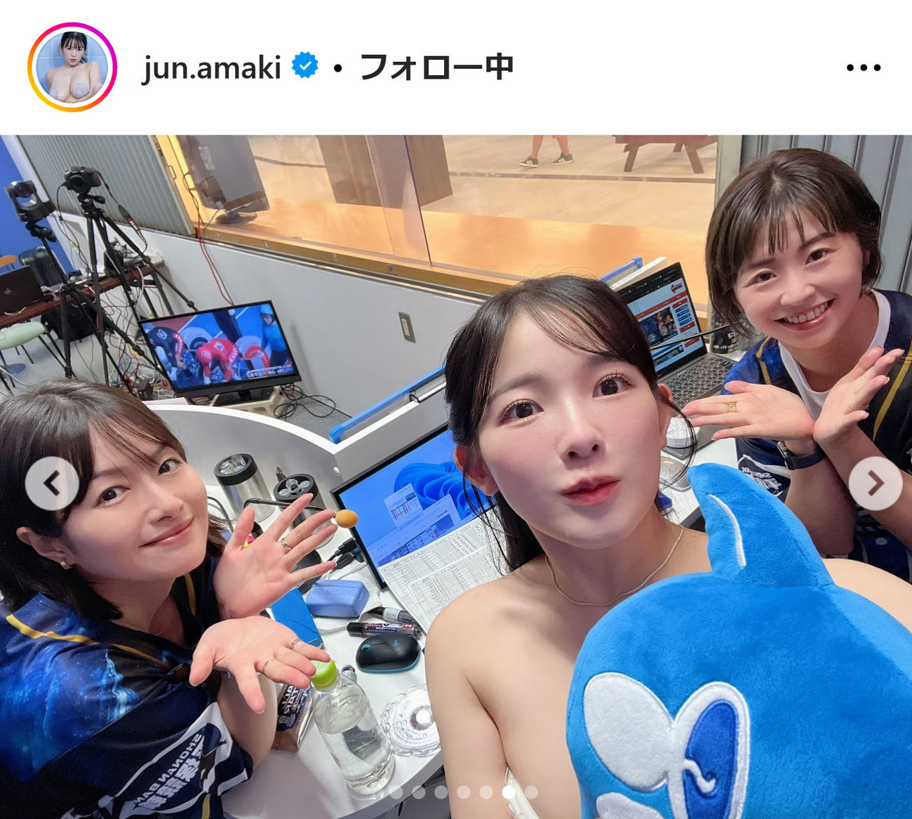 天木じゅんインスタグラムから
