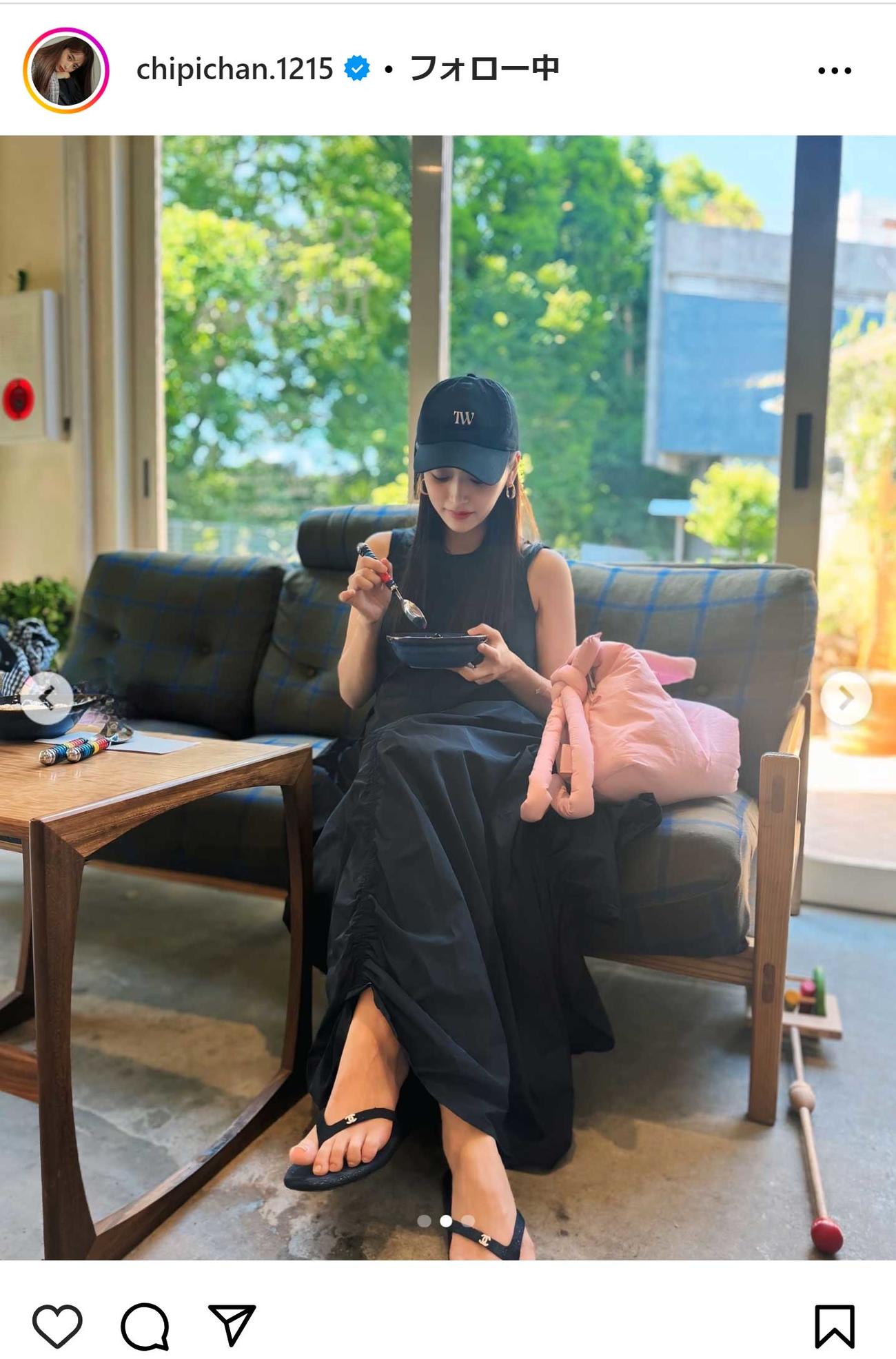 近藤千尋のインスタグラムから