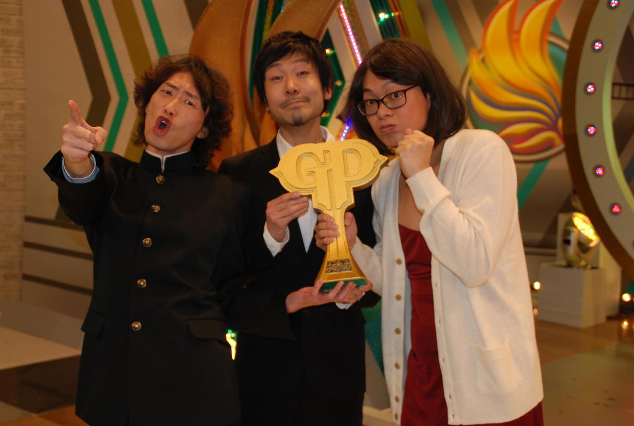 GAGの左から坂本純一、福井俊太郎、宮戸洋行（15年1月撮影）