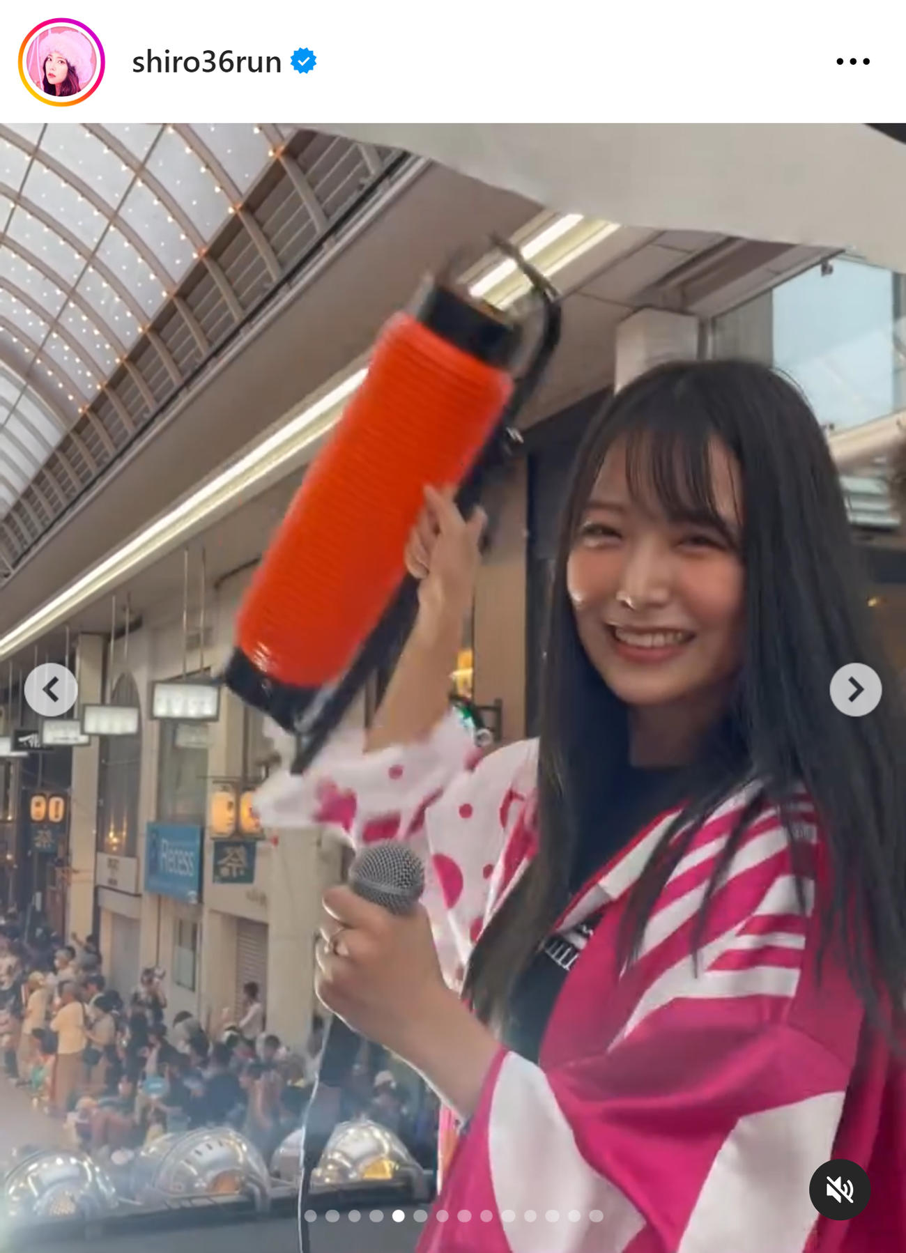 白間美瑠のインスタグラムから