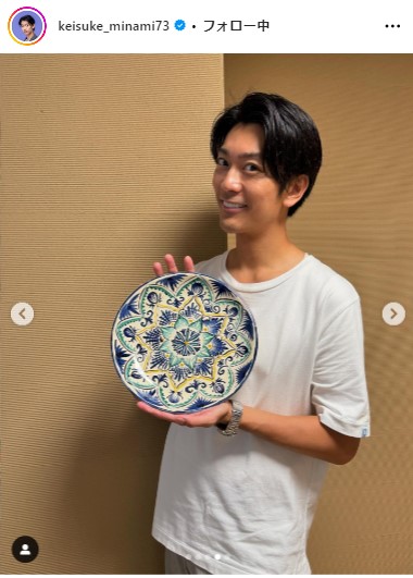 南圭介のインスタグラムから