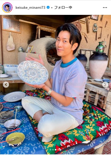 南圭介のインスタグラムから