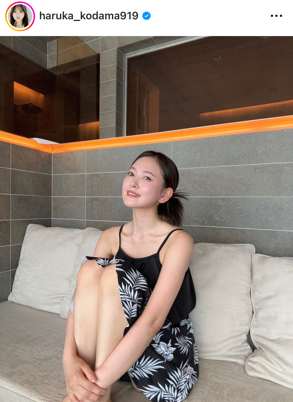 兒玉遥のインスタグラムから