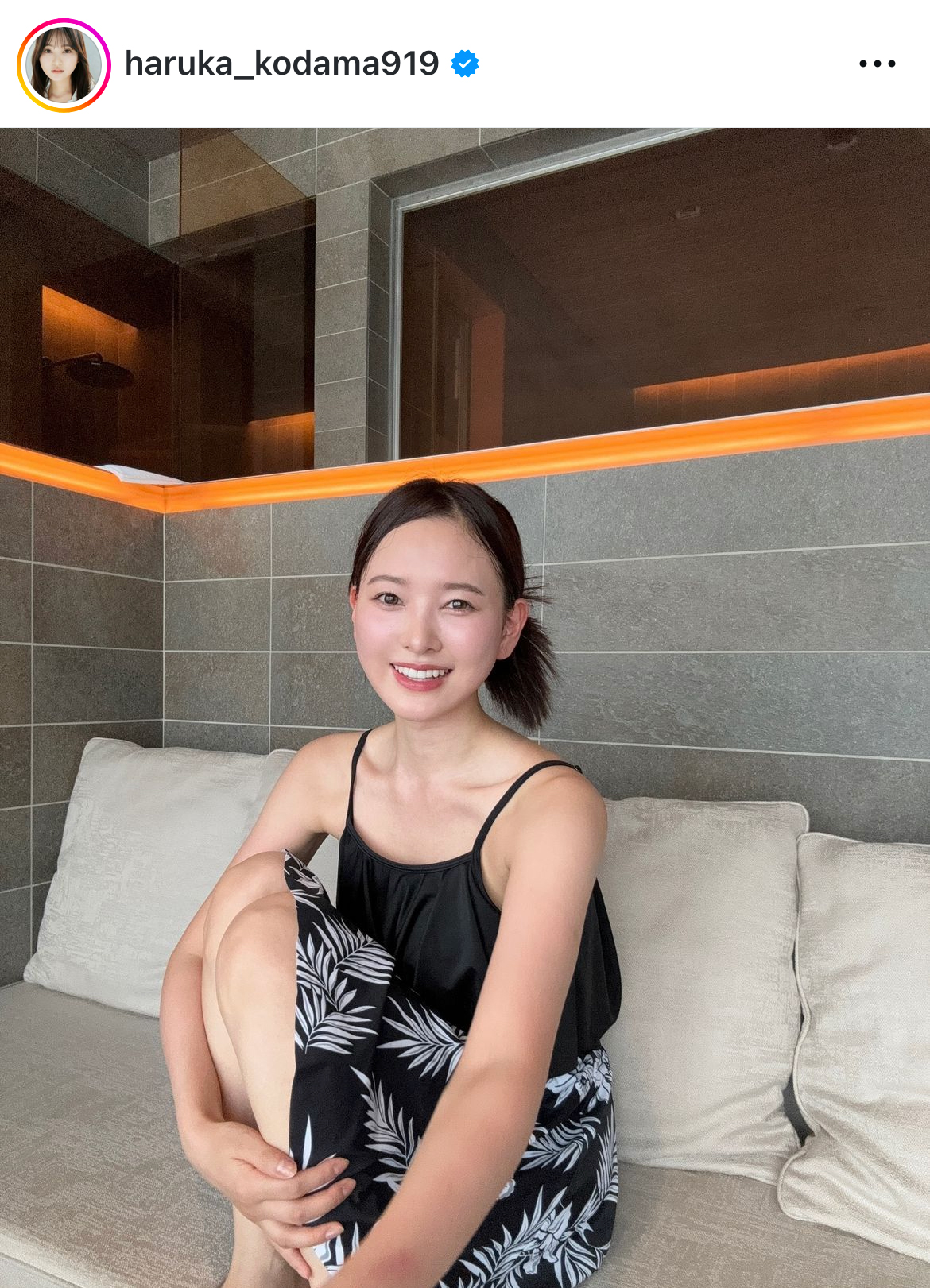 兒玉遥のインスタグラムから