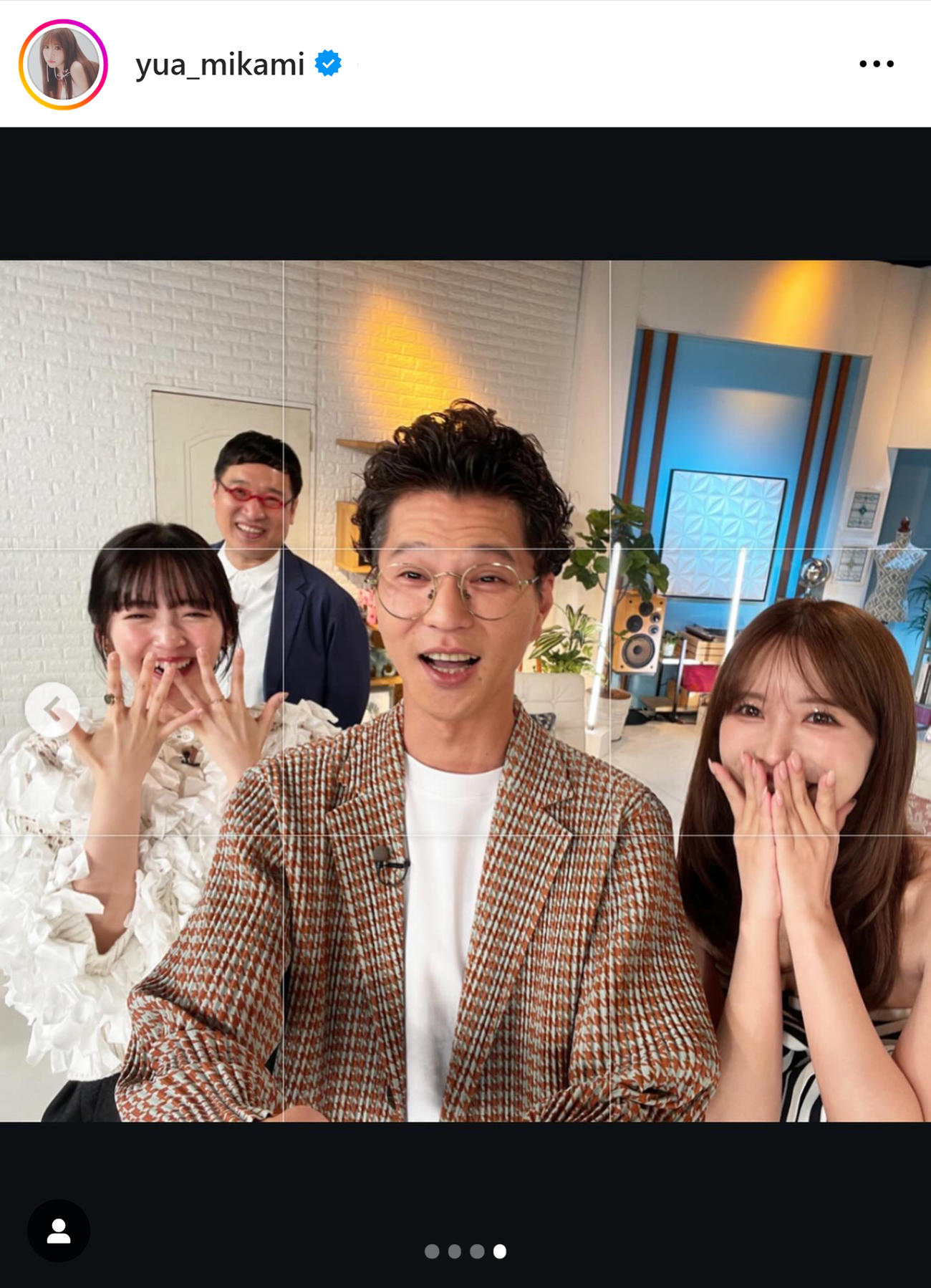三上悠亜のインスタグラムから