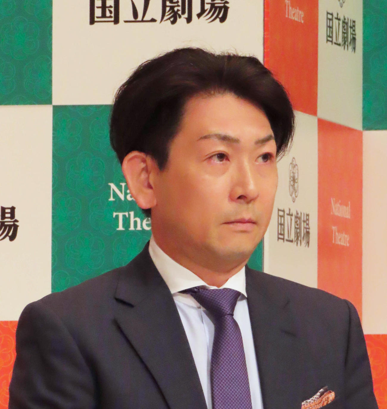 国立劇場主催歌舞伎公演「夏祭浪花鑑」に就いて語る坂東彦三郎