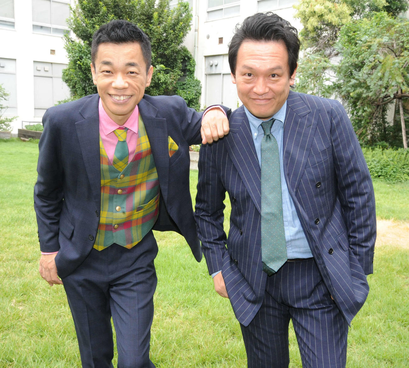 結成31周年記念全国ツアーを行うCOWCOW（撮影・松尾幸之介）