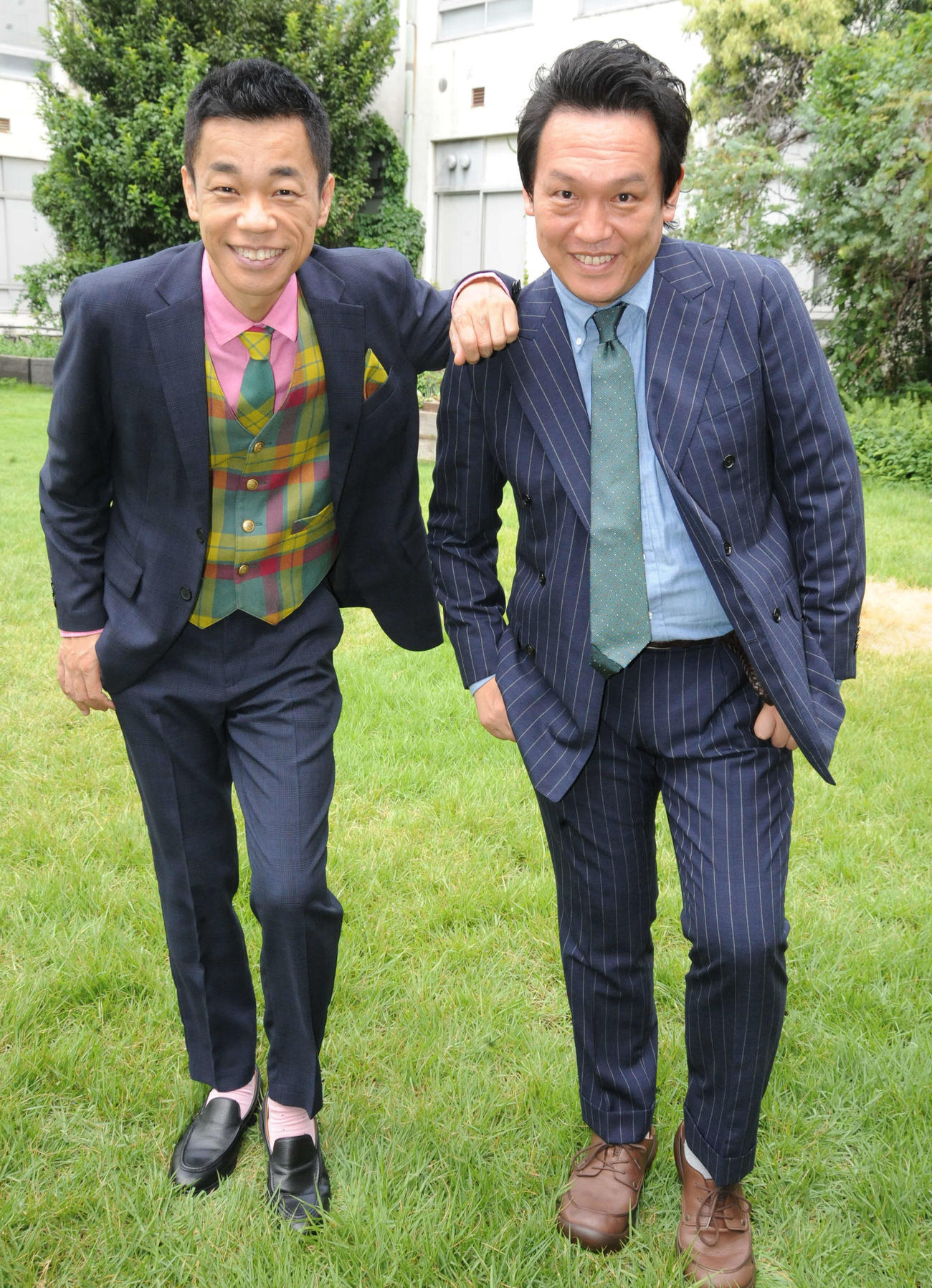 結成31周年記念全国ツアーを行うCOWCOW（撮影・松尾幸之介）