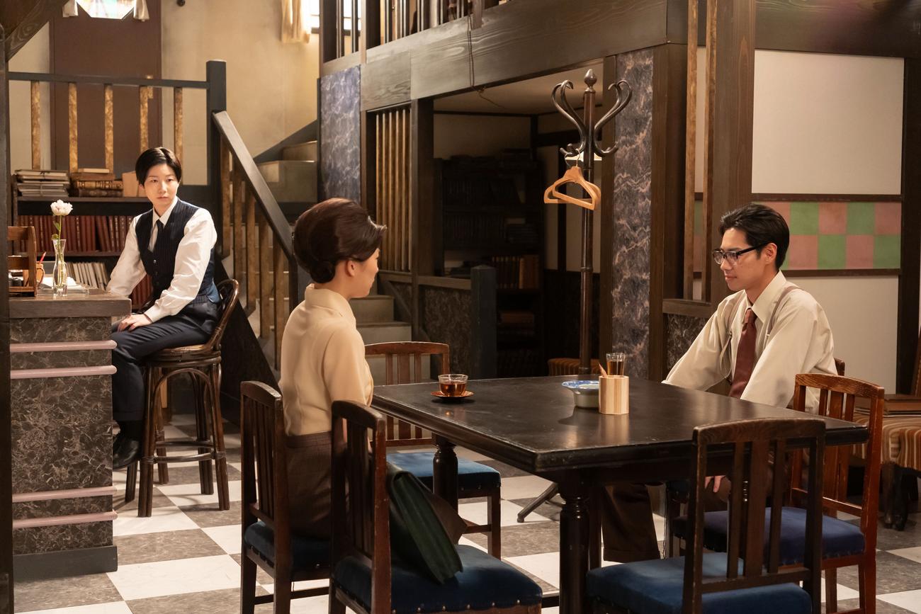 NHK連続テレビ小説「虎に翼」の1場面（C）NHK