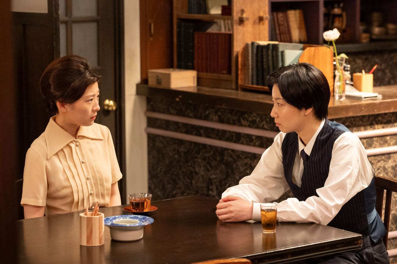 NHK連続テレビ小説「虎に翼」の1場面（C）NHK