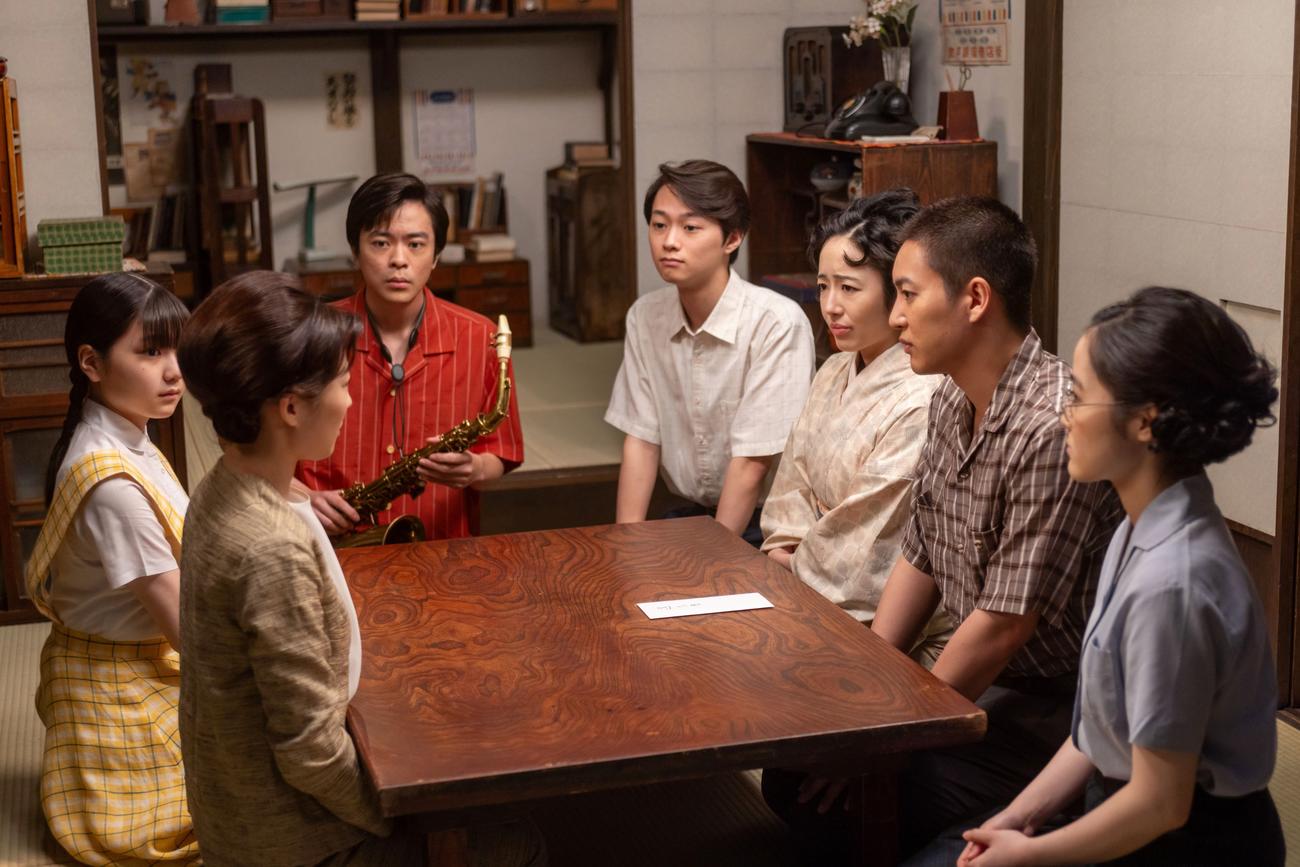 NHK連続テレビ小説「虎に翼」の1場面（C）NHK