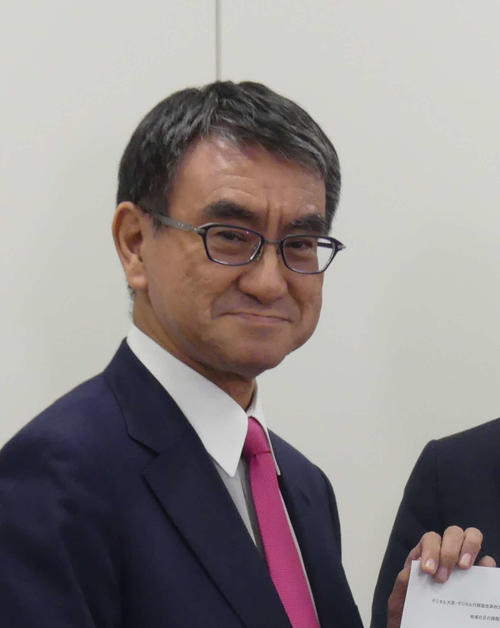 河野太郎氏「私も知らない私のことを…」総裁選「週内出馬表明」報道添付し投稿