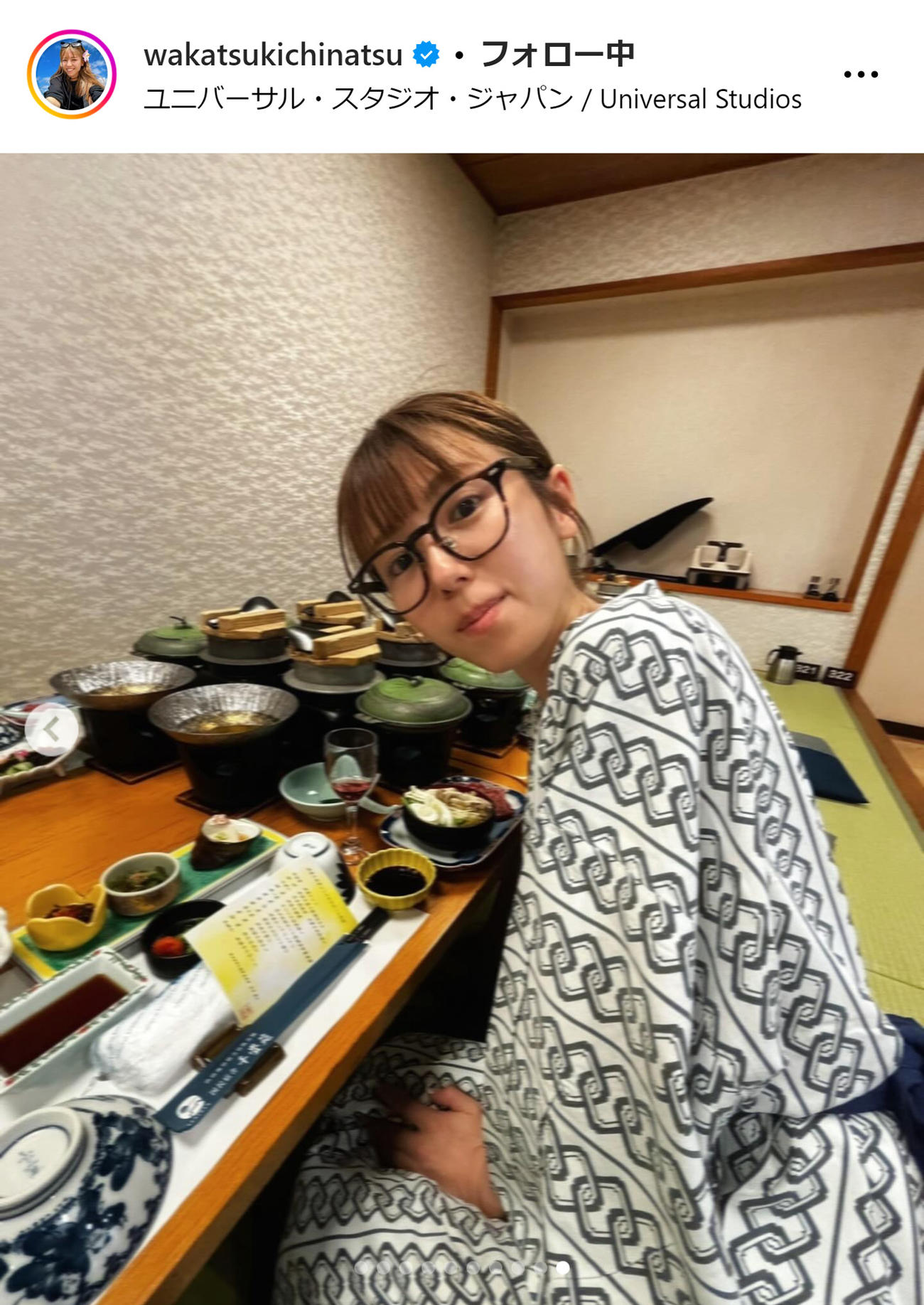 若槻千夏のインスタグラムから