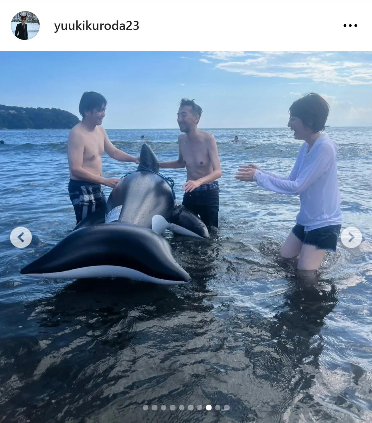 黒田勇樹のインスタグラムから