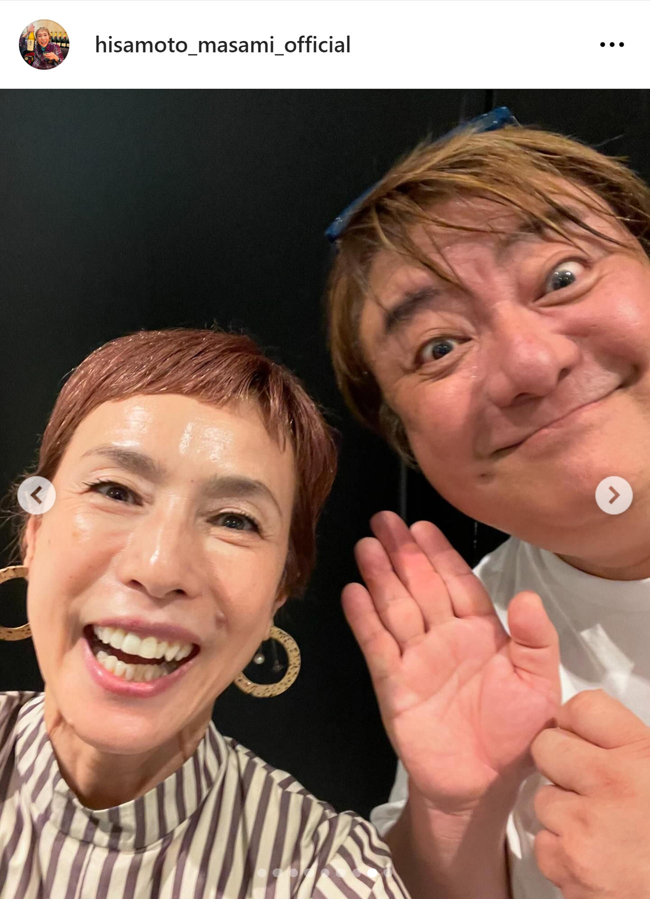 久本雅美のインスタグラムから