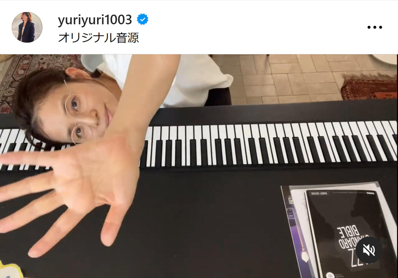 石田ゆり子のインスタグラムから