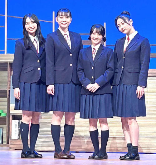須藤茉麻、代役主演の舞台開演 30代での高校生役に「新鮮な気持ちで」ゲネプロに学生らも招待