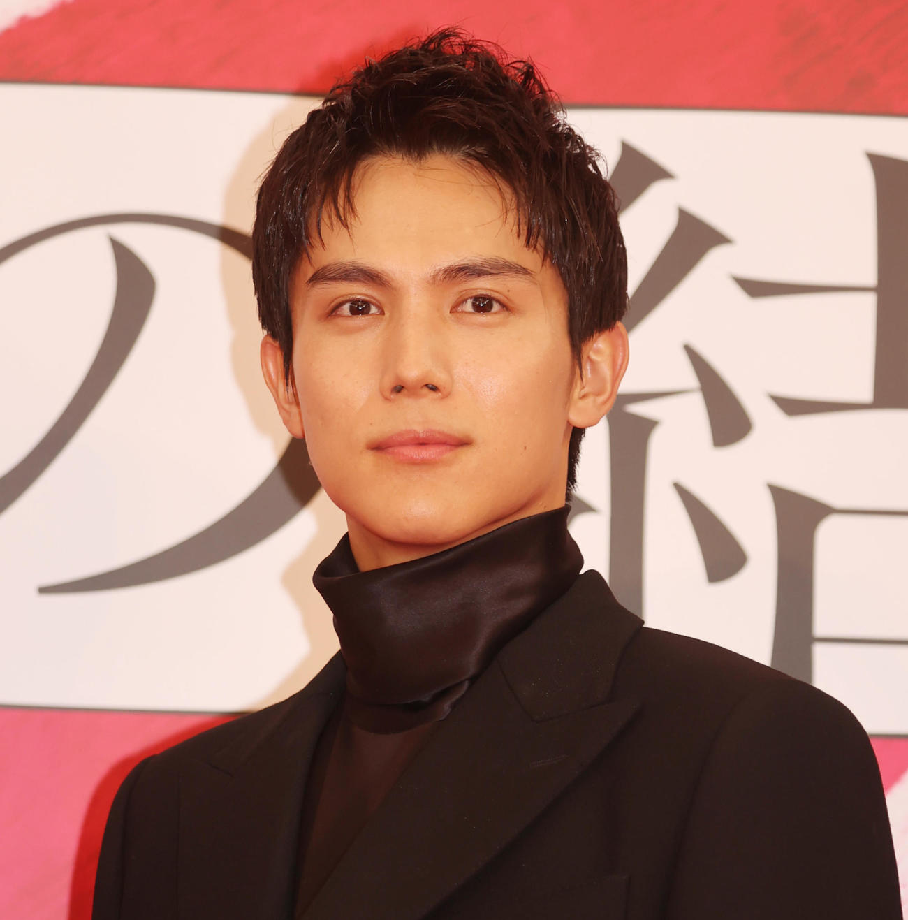 映画「夏目アラタの結婚」レッドカーペットに登場した中川大志（撮影・野上伸悟）