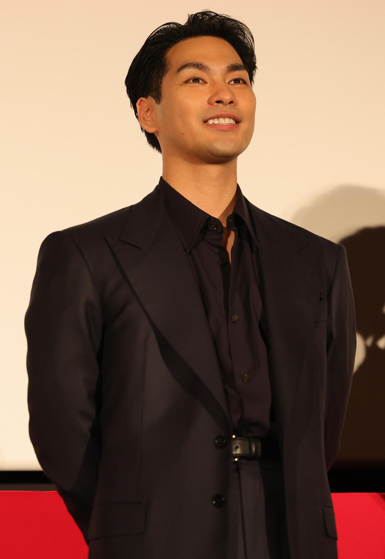 映画「夏目アラタの結婚」ジャパンプレミアに登場した柳楽優弥（撮影・野上伸悟）