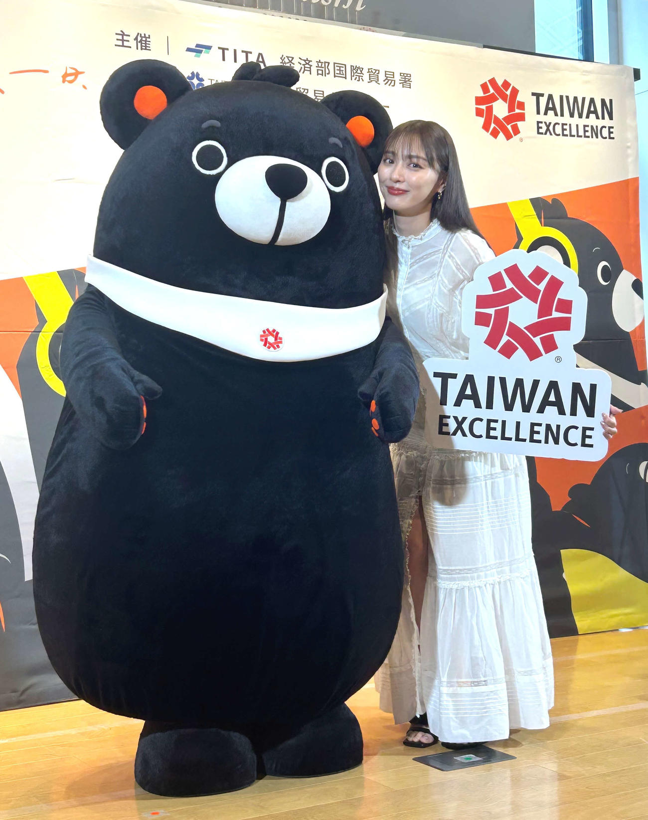 「台湾エクセレンス　ポップアップストア」オープニングイベントに出席した内田理央（撮影・松尾幸之介）