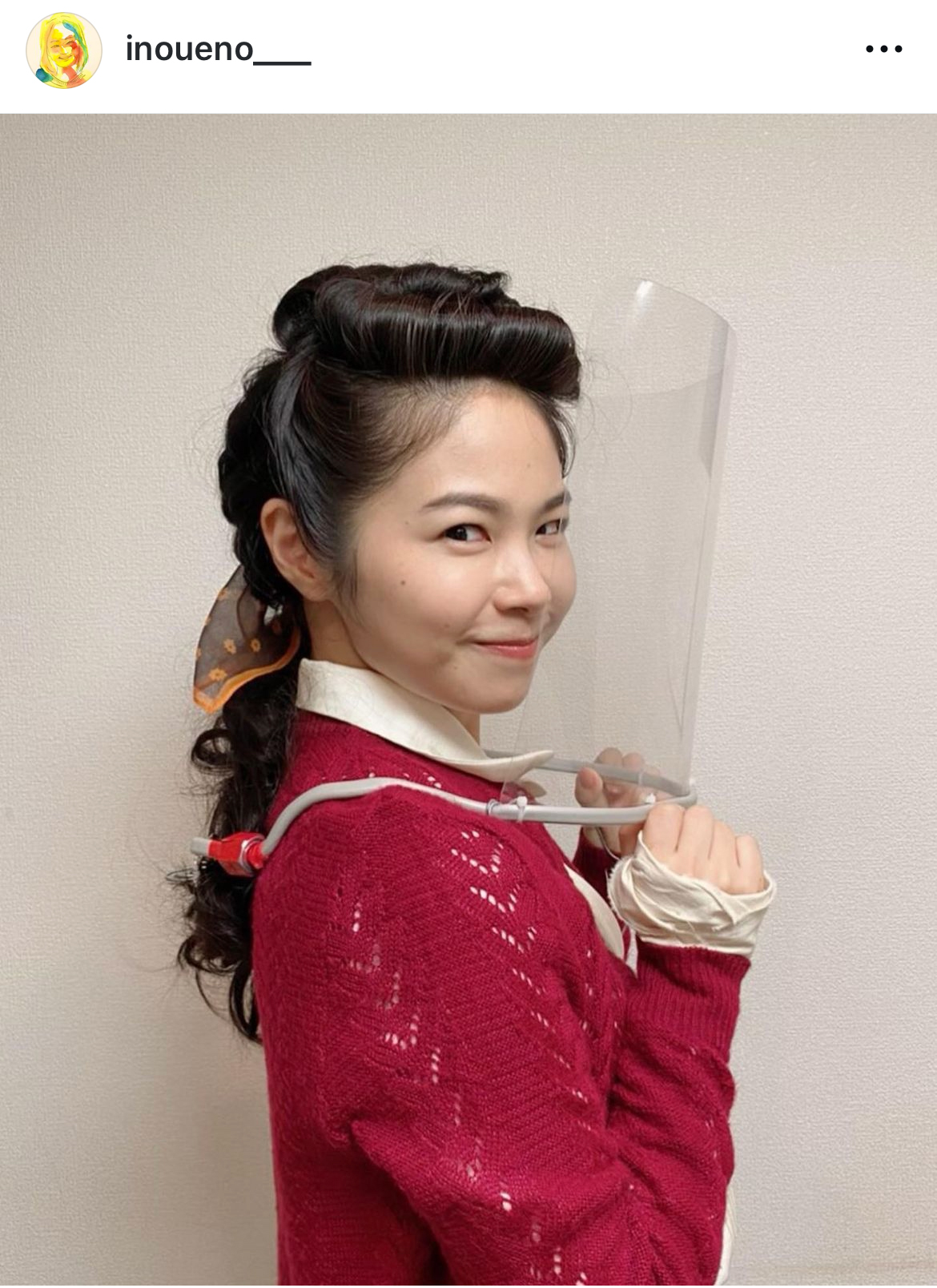 井上希美さんのインスタグラムから