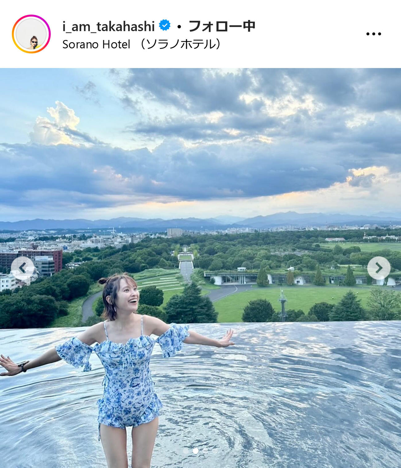 高橋愛インスタグラムから