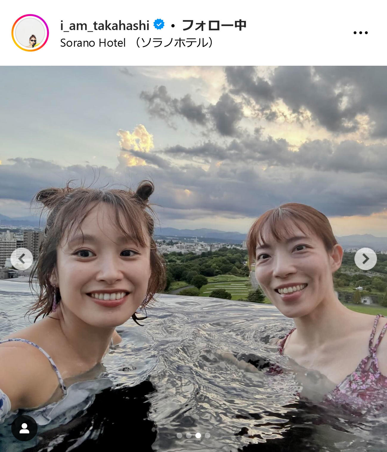 高橋愛インスタグラムから