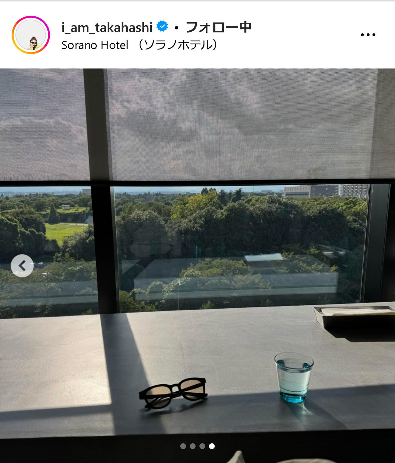 高橋愛インスタグラムから