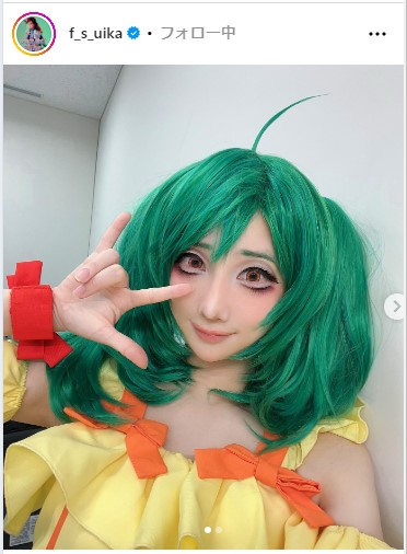 ファーストサマーウイカのインスタグラムから