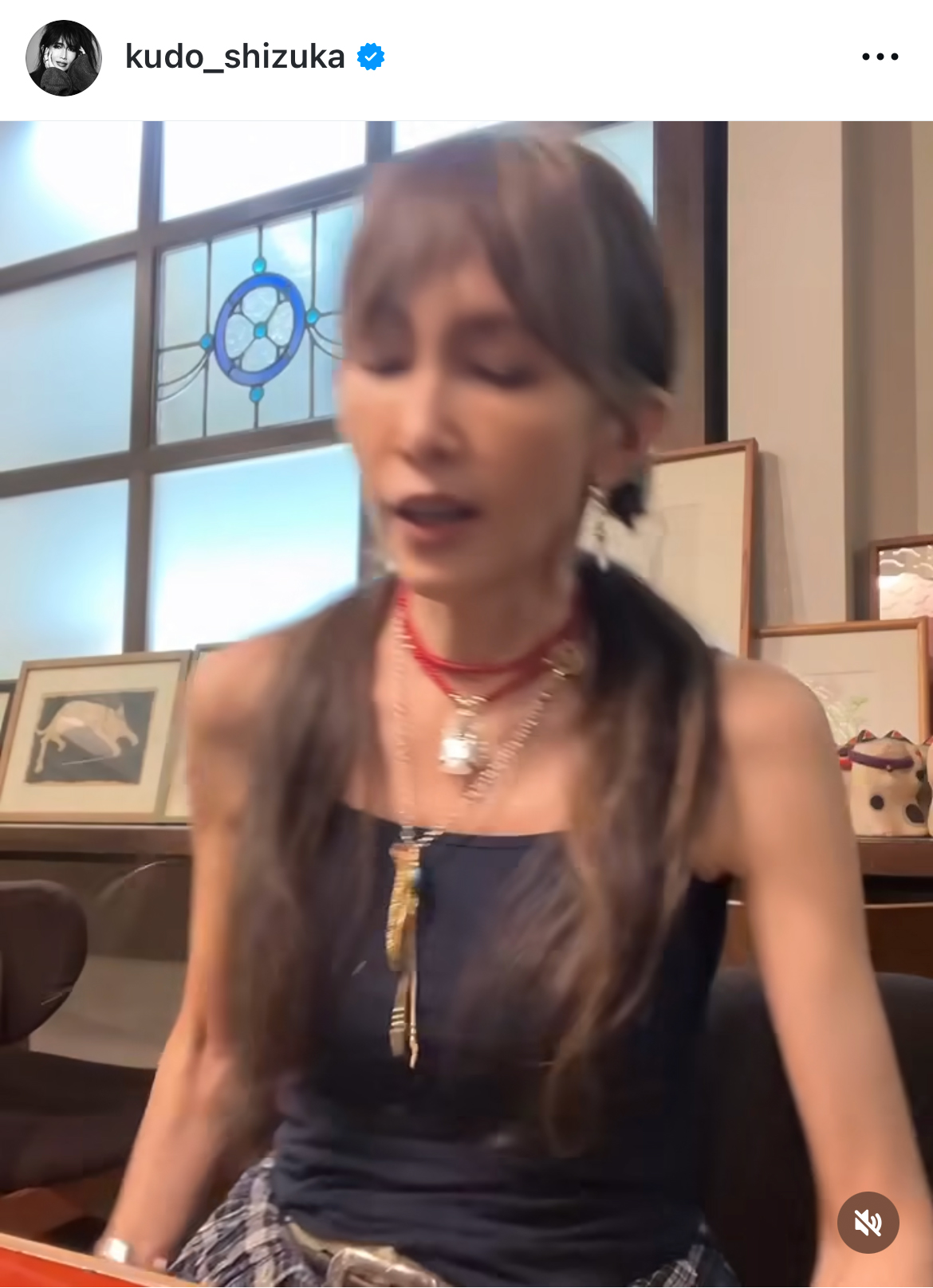 工藤静香のインスタグラムから