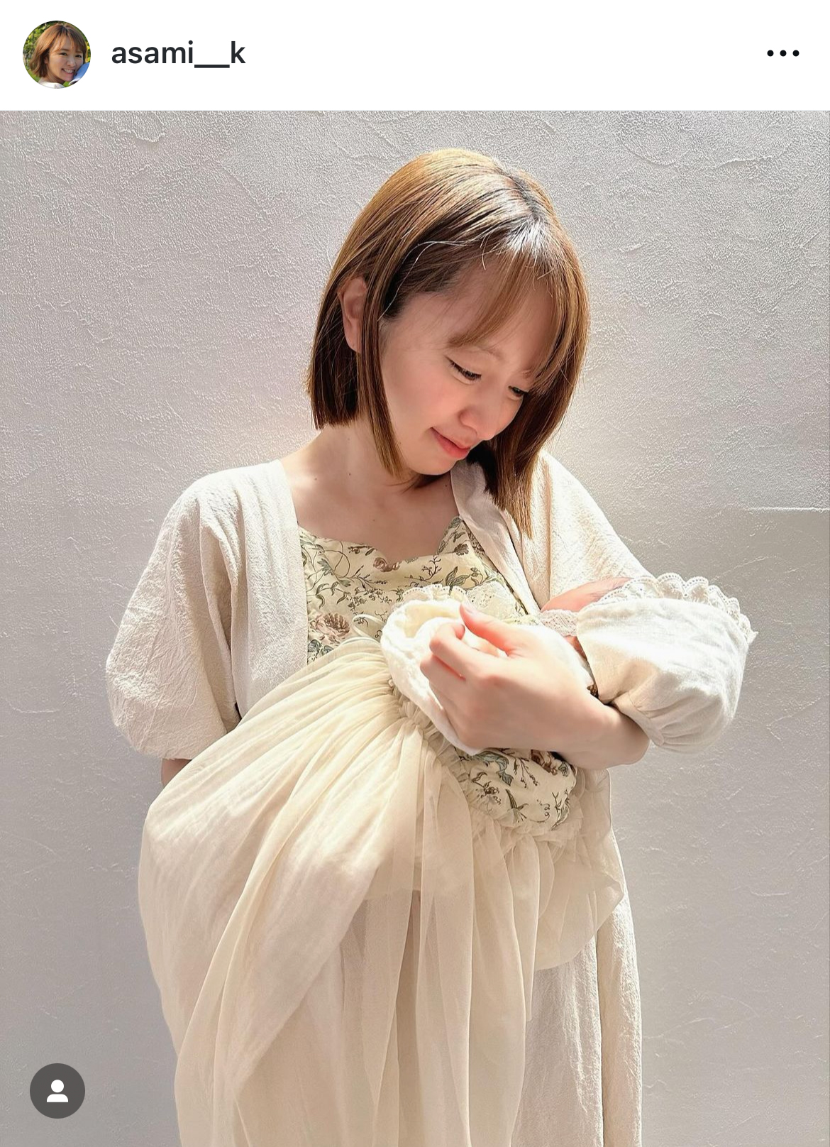 紺野あさ美のインスタグラムから