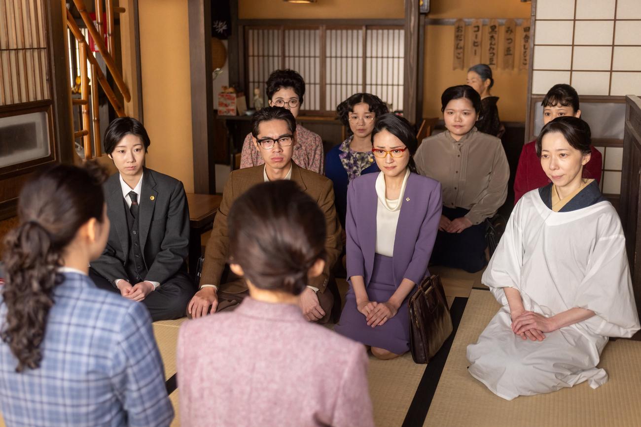 NHK連続テレビ小説「虎に翼」の1場面（C）NHK