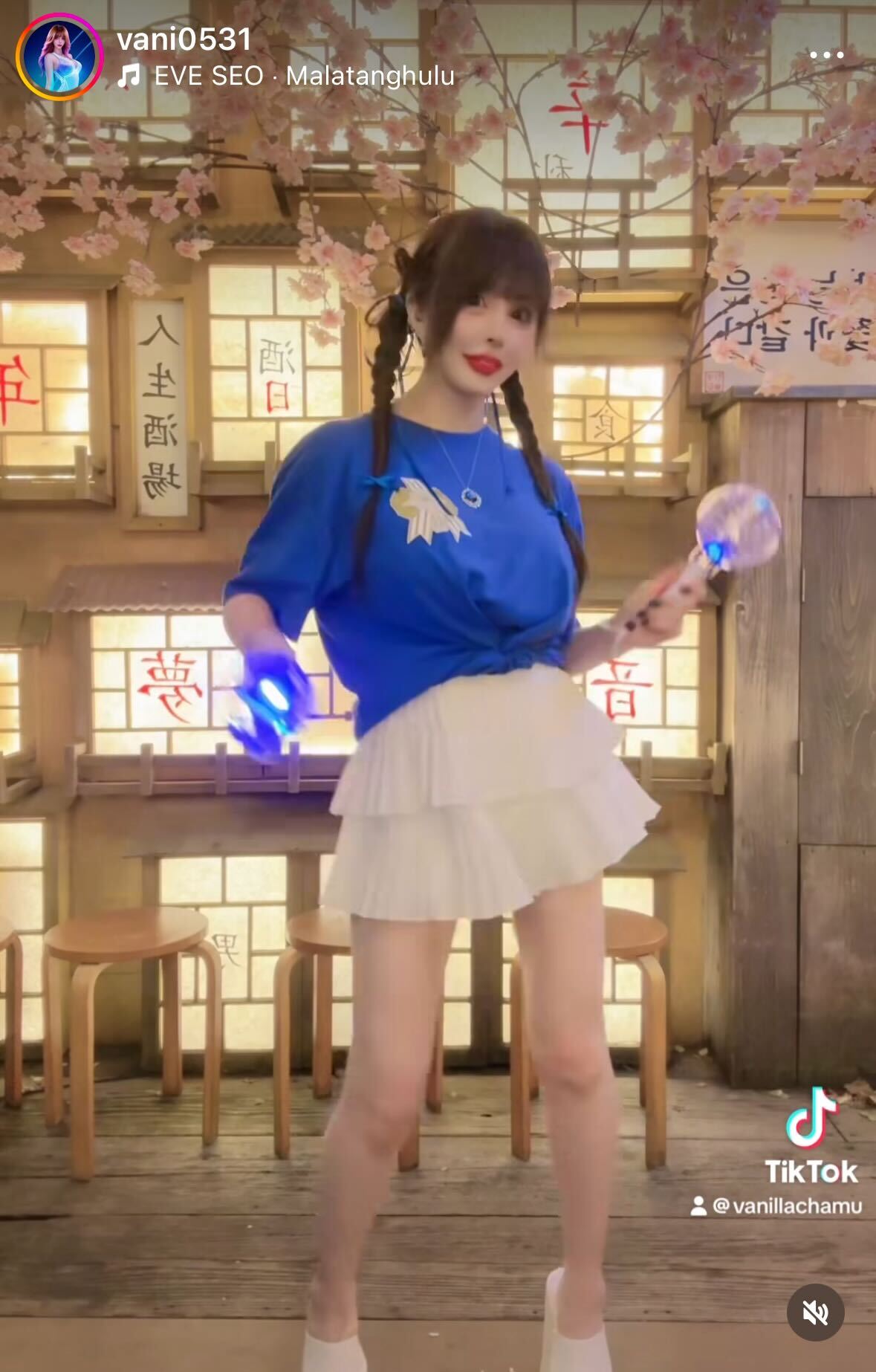 ヴァニラのインスタグラムから