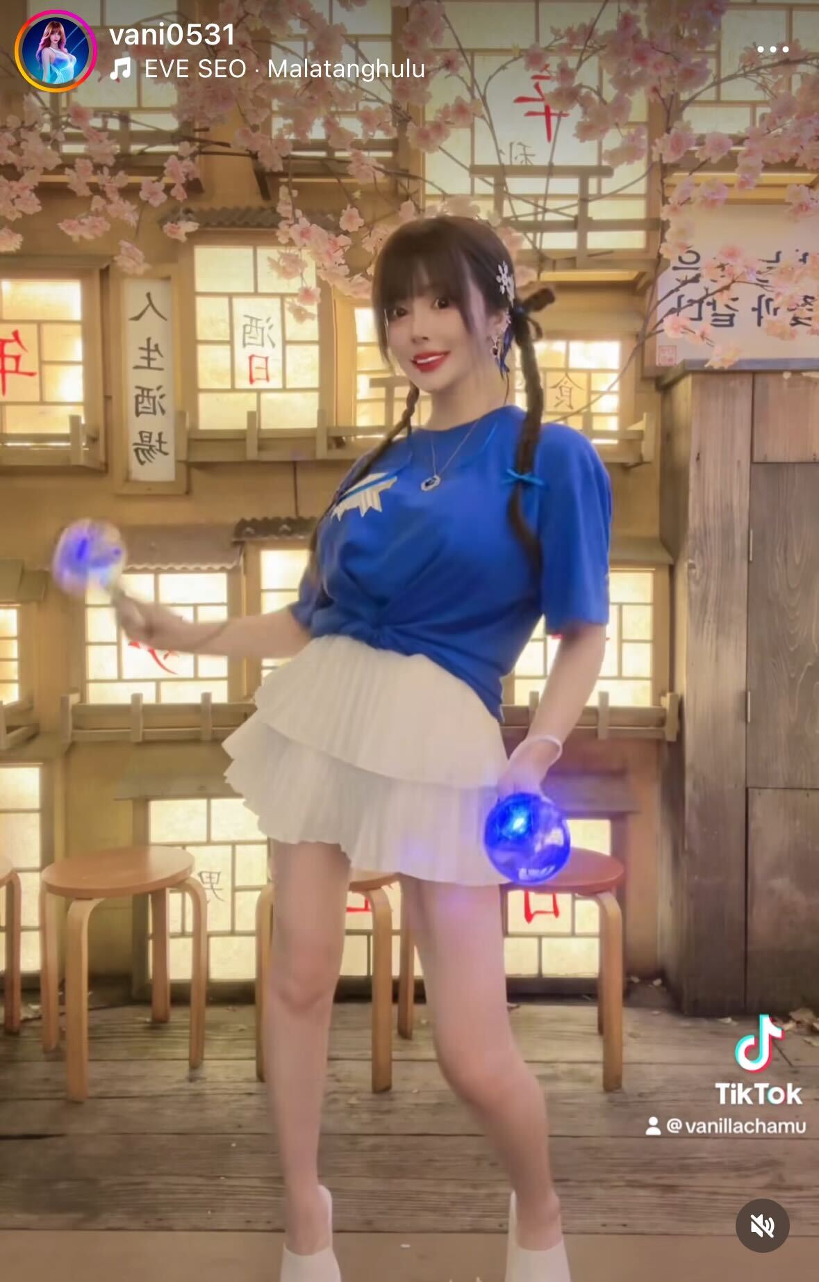 ヴァニラのインスタグラムから