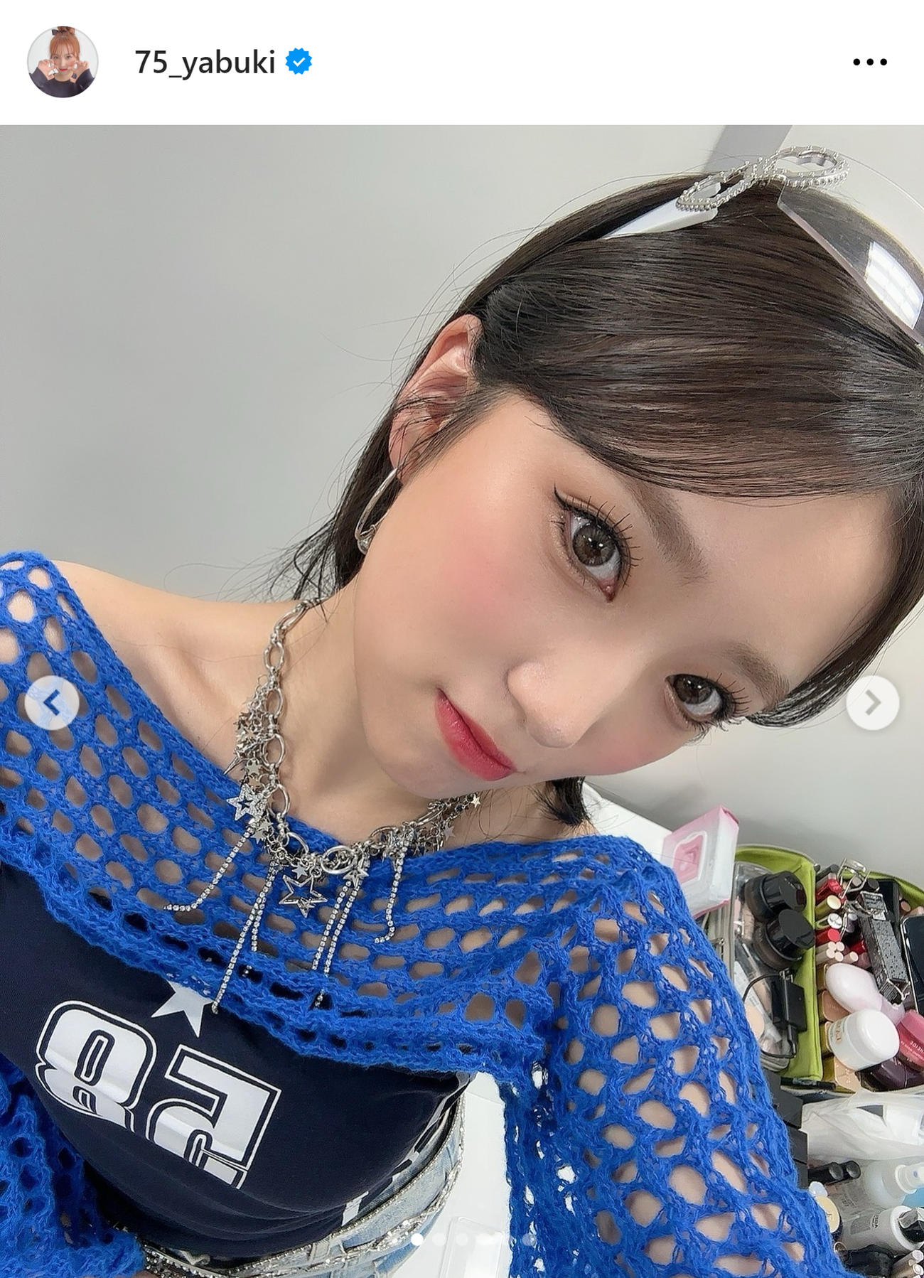 矢吹奈子のインスタグラムから