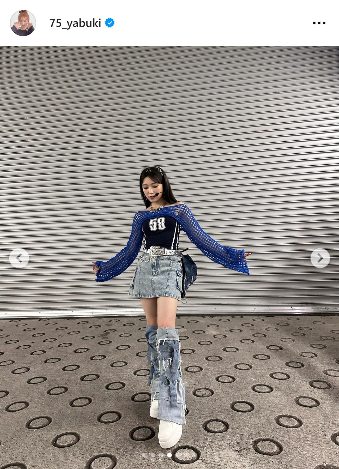 矢吹奈子のインスタグラムから