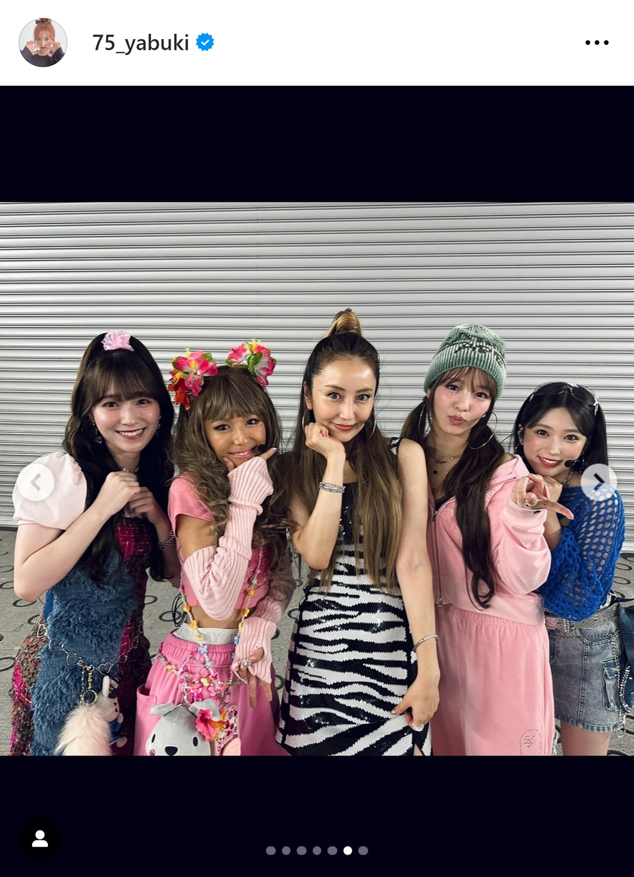 矢吹奈子のインスタグラムから