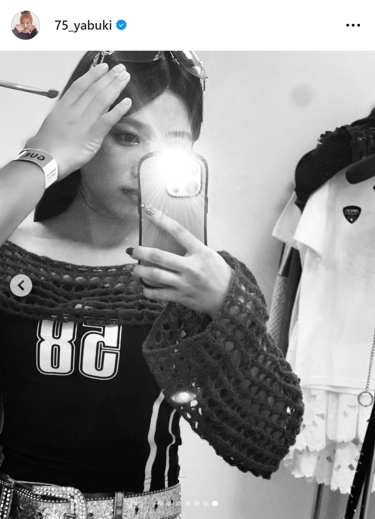 矢吹奈子のインスタグラムから