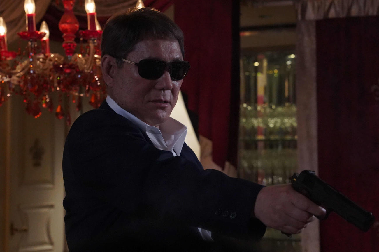 北野武監督の最新作「Broken Rage」の1シーン（C）2024 Amazon Content Services LLC or its Affiliates.