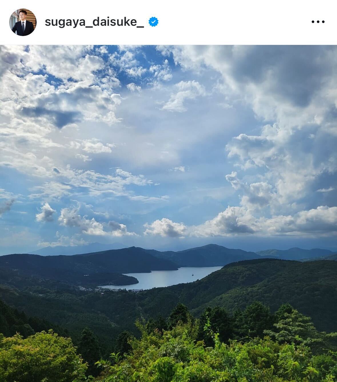 菅谷大介アナのインスタグラムから