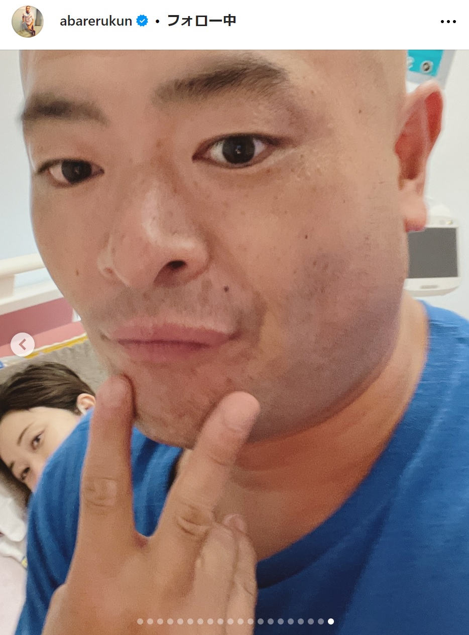あばれる君のインスタグラムから