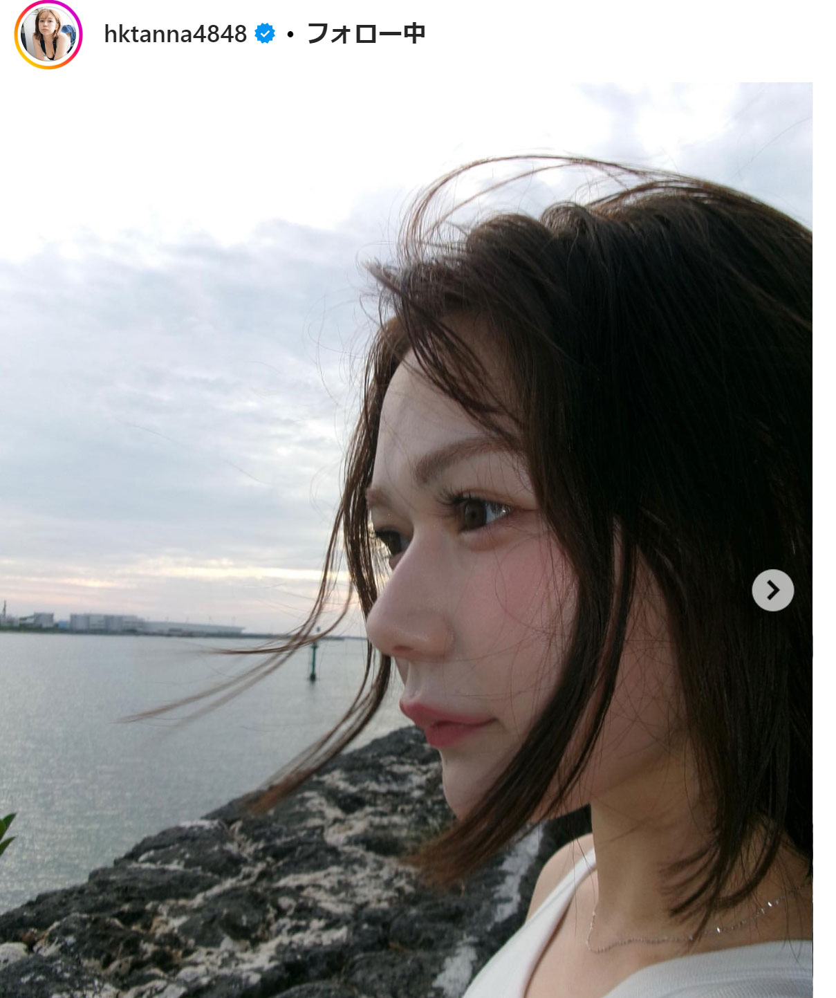 村重杏奈のインスタグラムから