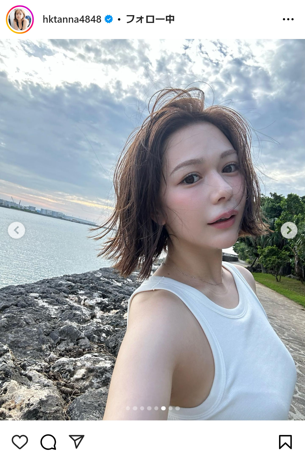 村重杏奈のインスタグラムから