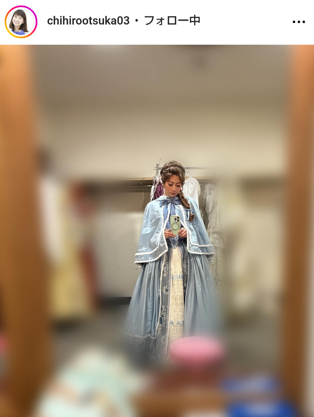 大塚千弘のインスタグラムから