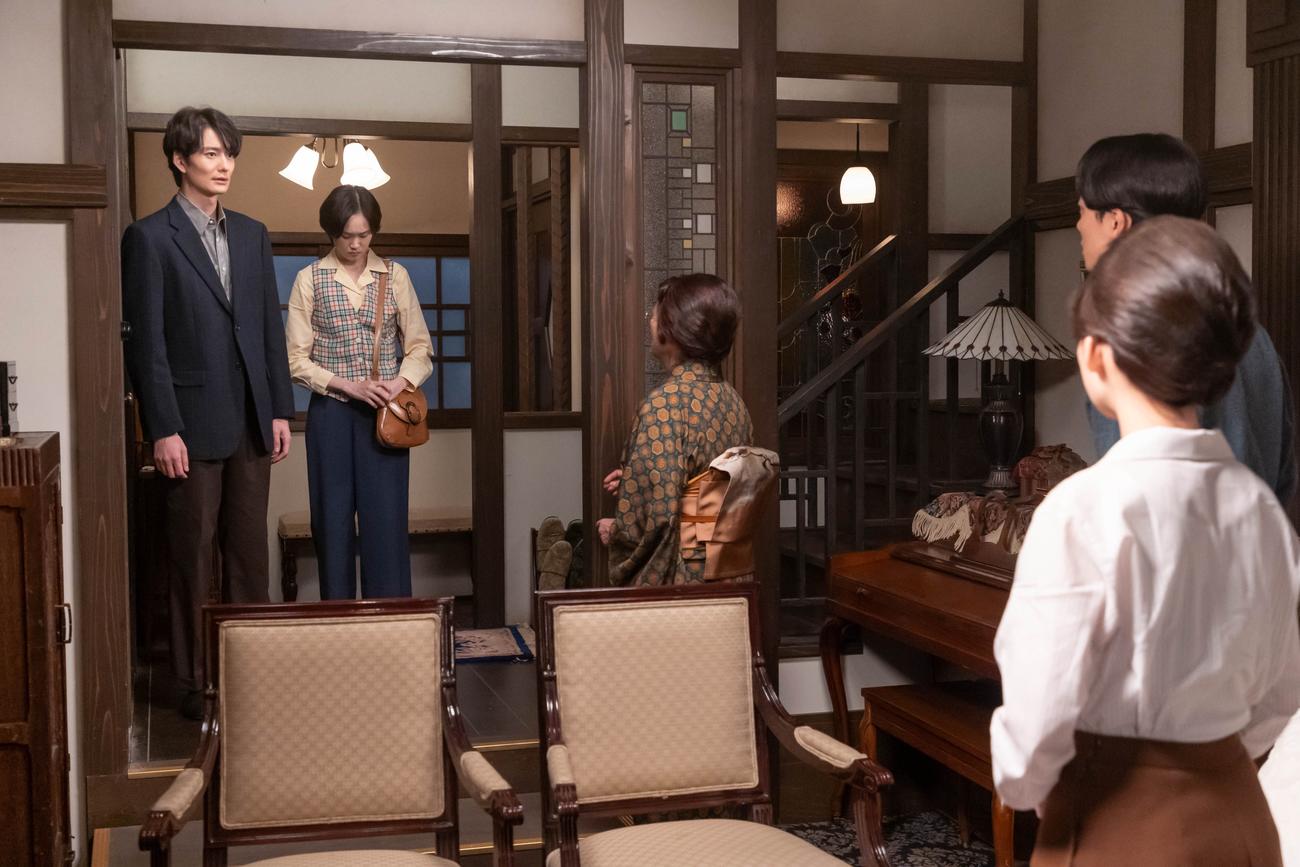 NHK連続テレビ小説「虎に翼」の1場面（C）NHK