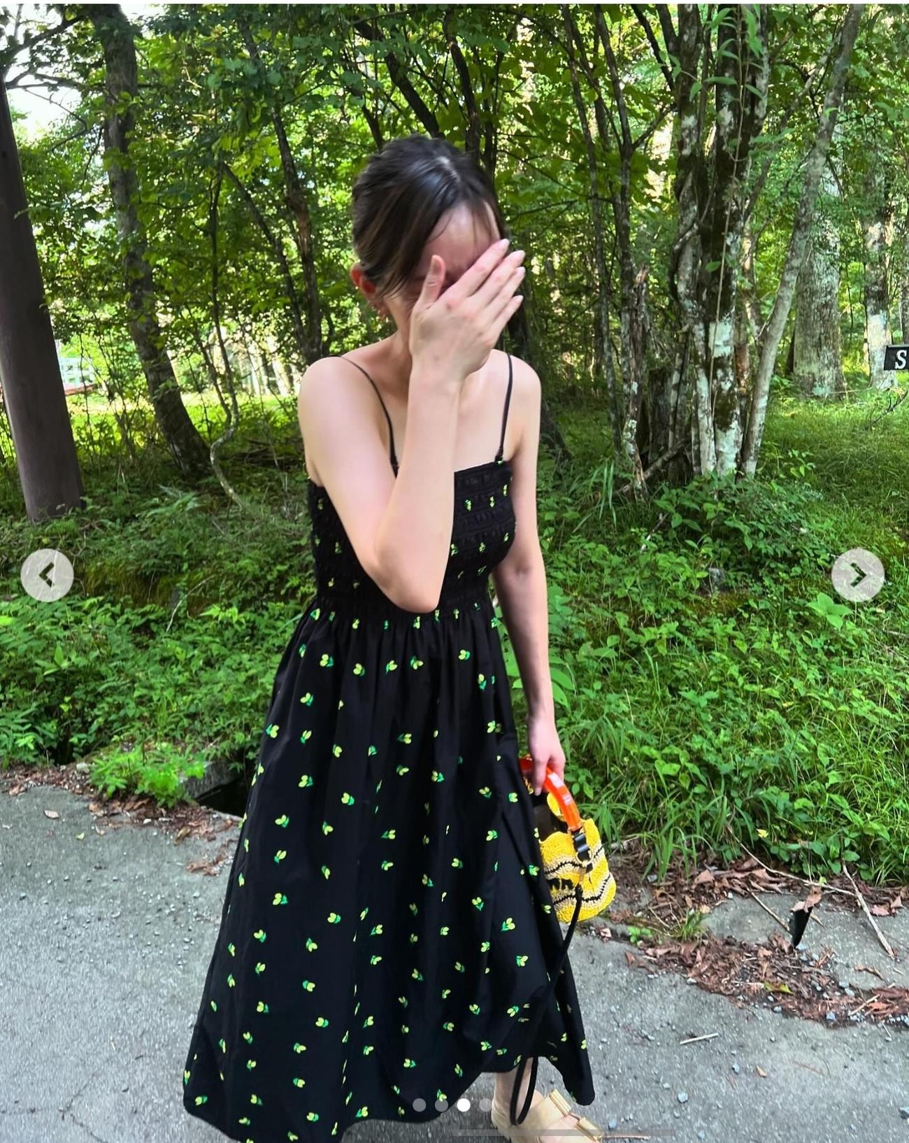 加藤あいのインスタグラムから